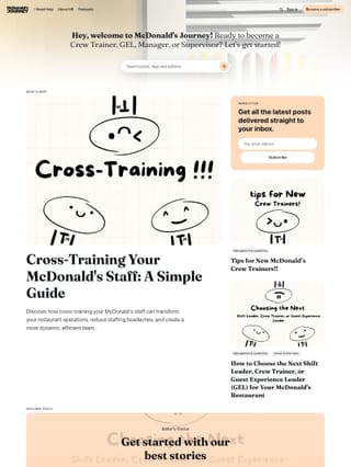 mcdonaldsjourney.com link