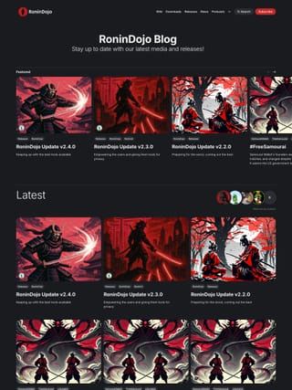 blog.ronindojo.io link