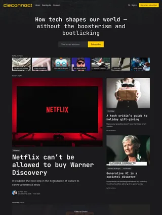 disconnect.blog link