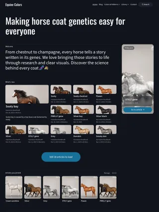 equinecolors.com link