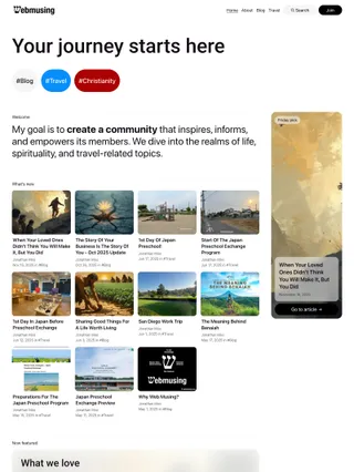 webmusing.com link