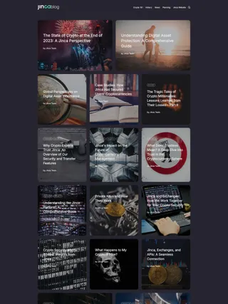 blog.jinca.se — site built with Maido Ghost theme