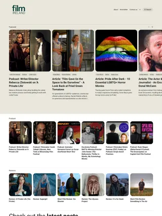 filmireland.net — site built with Basho Ghost theme