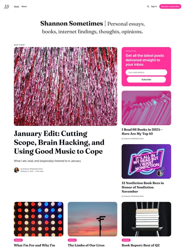 shannonsometimes.com