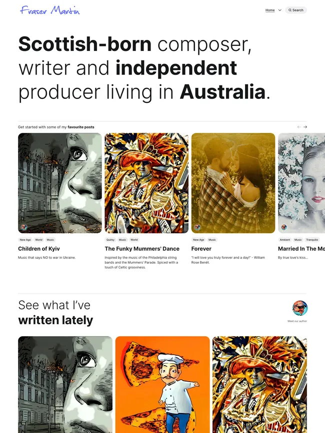 frasermartin.com