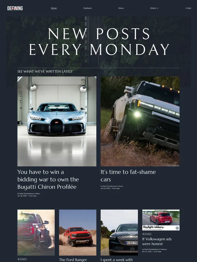 definingdrives.com