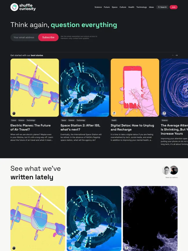 shufflecuriosity.com