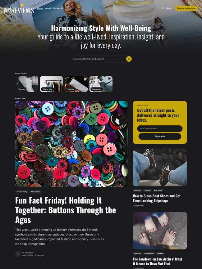 frontpagereviews.com